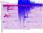 Seismogram 26.12.2004 - stanice Úpice
