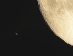 Zákryt planety Saturn Měsícem 2.3.2007.