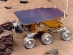 Americký robot Sojourner, dopravený na Mars sondou Pathfinder.