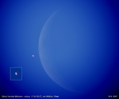 CAM Červen - Měsíc a Venuše