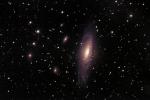 Galaxie NGC7331. Foto Pavel Caga�.