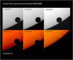 P�echod Venu�e p�es slune�n� disk, 8.6.2004. Foto Zdenek Bardon.