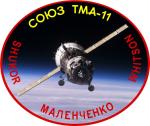 Znak Sojuzu TMA-11, zdroj: http://astro.zeto.czest.pl