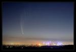 Kometa McNaught nad Sydney. Foto Jan �af��.