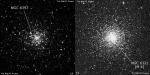 NGC 6397 a NGC 6121 ve viditelném světle