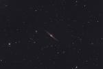 Galaxie NGC 4565. Foto Libor Richter.