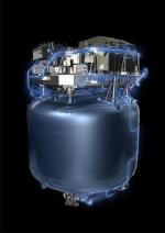Herschelův chladicí systém s nádrží na tekuté helium