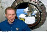 Frank De Winne na palubě ISS