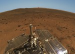 Na povrchu Marsu v programu Stellarium