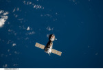 Loď Sojuz ve vesmíru