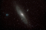 Galaxie M31 v�Andromed�, Foto Petr Brejtr.