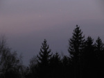 Jupiter a Merkur 15.3.2011. Canon SX200IS zoom. Martin Gembec