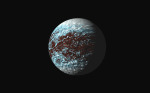 Představa exoplanety 55 Cnc e