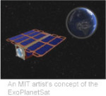 Návrh nanosatelitu k pátrání po exoplanetách (MIT)