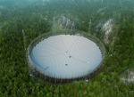 Návrh čínského radioteleskopu FAST o průměru 500 m