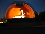 Nočná kupola HaP na budove planetária. Autor: René Novysedlák