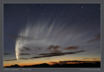 Kometa C/2006 P1 McNaught na jižní obloze v lednu 2007. Autor: M. Druckmüller