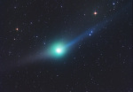 Snímek komety od Geralda Rhemanna 1. února 2012 ve 3:05 UT.