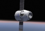 Animace lodi Dragon na orbitě. Autor: Spaceflightnow.com