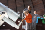 Hlavní dalekohled na hvězdárně ve Vlašimi