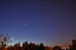 Měsíc, Venuše, Jupiter & Orion. Autor: Miroslav Rejchrt