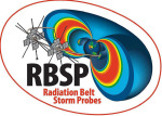 Logo projektu Radiation Belt Storm Probes