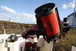 Detail dalekohledu FRAM na Observatoři Pierra Augera v Argentině. Autor: Jan Ebr
