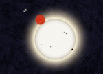 Exoplaneta v systému čtyř hvězd Autor: Haven Giguere/Yale University