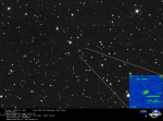 Kometa ISON 10. února 2013. Autor: Rolando Ligustri.