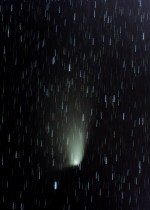 Kométa Panstarrs. Autor: Marián Mičúch a František Michálek