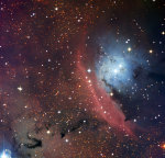 Oblast hvězdotvorby NGC 6559 - eso1320 Autor: ESO