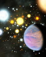 Tranzit exoplanet v otevřené hvězdokupě NGC 6811  Autor: Michael Bachofner