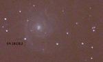 Supernova SN 2013EJ. Autor: Foto: Karel Halíř