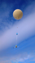 Stratosférický balón JULO2 Autor: SOSA