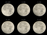 Polotieňové zatmenie Mesiaca. Autor: Ivan Šranko
