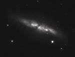 Supernova v galaxii M82. Autor:  Leonard Ellul-Mercer.