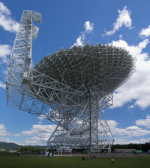 Velký radioteleskop v Green banku, GBT Autor: NRAO/AUI/NSF