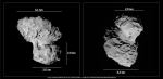 Rozměry jádra komety 67P Autor: ESA/Rosetta