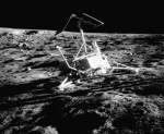 Sonda Surveyor 3 na Měsíci Autor: NASA