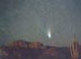 09.09.1999 - Kometa Hale Bopp nad Pověrčivými horami (Superstition Mountains)