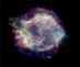 24.08.2002 - Zbytek po supernově Cas A rentgenově
