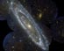 22.12.2003 - Galaxie v Andromedě z GALEXu