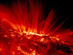 10.10.2004 - Smyčky ze slunečních skvrn ultrafialově