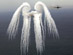 22.08.2006 - Kouřový anděl z dýmovnic letadla