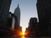 13.07.2007 - Manhattanhenge: Západ slunce v New Yorku