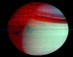 29.12.2007 - Infračervená záře Saturnu