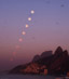 20.04.2011 - Ranní západ Měsíce v Riu