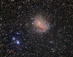 04.01.2012 - Galaxie s překotným vývojem hvězd IC 10