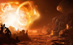 29.04.2012 - Nebezpečný východ slunce na Gliese 876d
