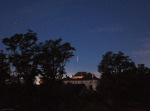 25.08.2012 - Perseida nad hradem Albrechtsberg